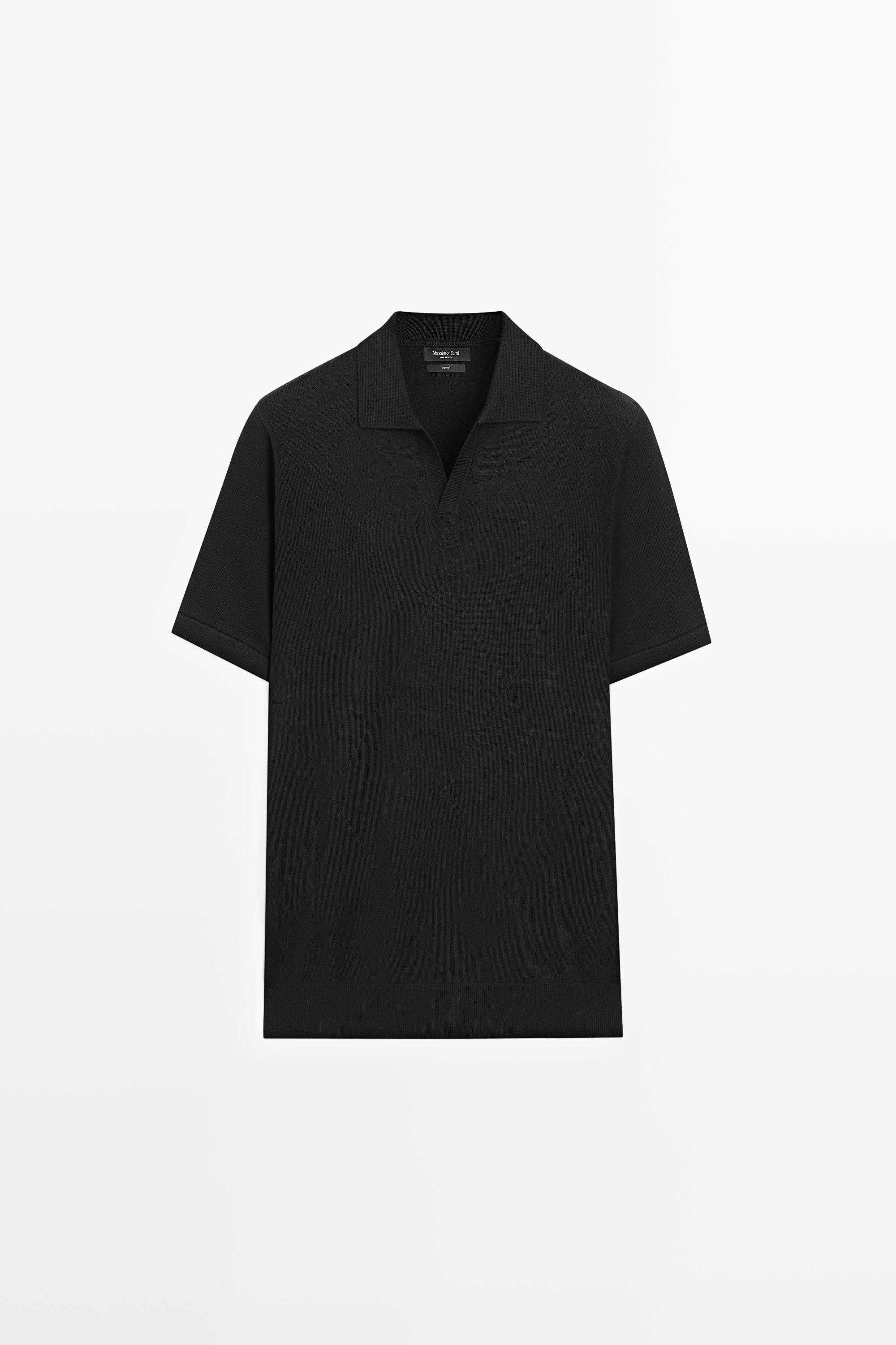 100% cotton short sleeve polo